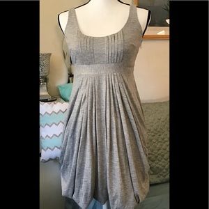 Laundry grey dress shinny gold size 2